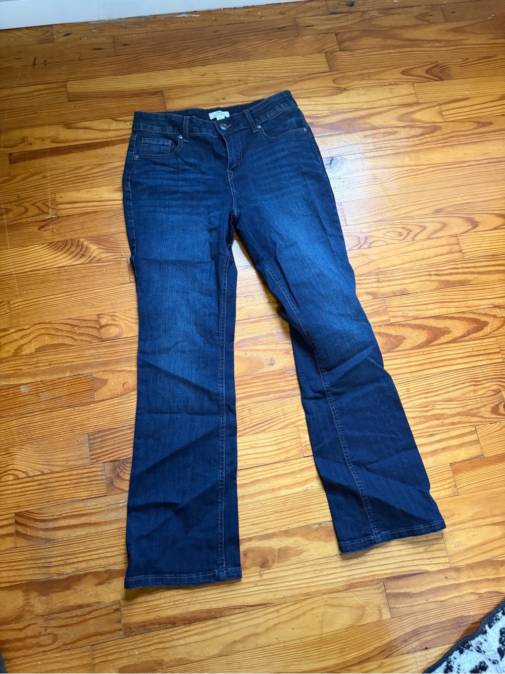 Maurices Dark Blue Flare Jeans